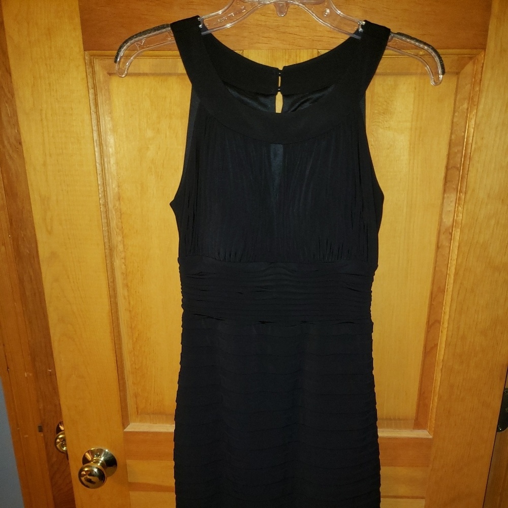 Black cocktail dress